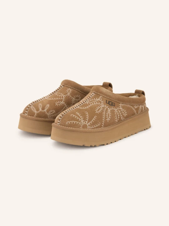 Obrázek produktu Ugg Pantofle Na Platformě Tazz světle hnědá / béžová