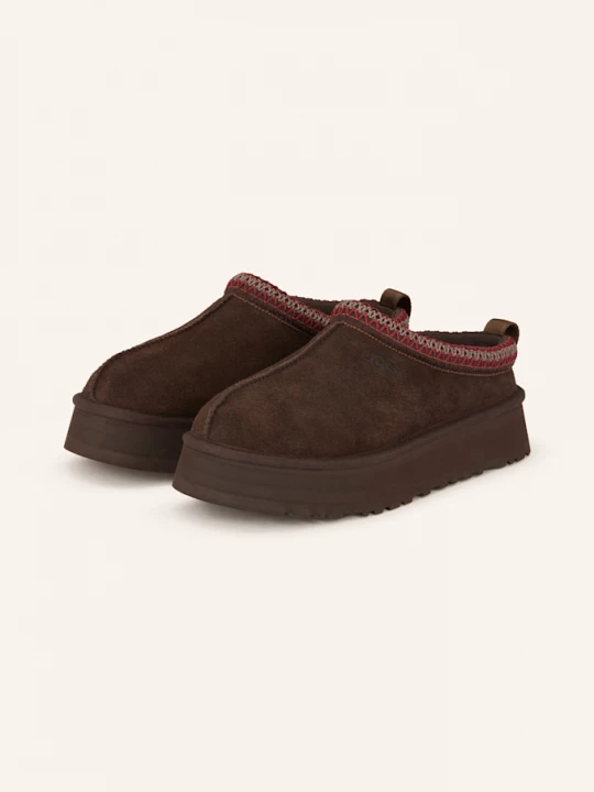 Obrázek produktu Ugg Pantofle Na Platformě Tazz tmavě hnědá