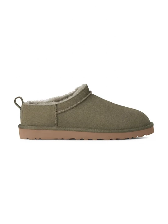Obrázek produktu UGG Pantofle pánské semišové M Classic Micro zelená