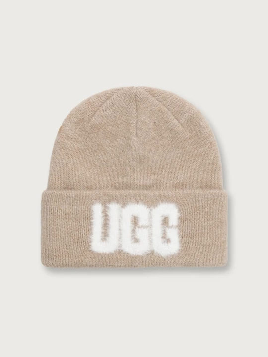 Obrázek produktu UGG pletená čepice s příměsí vlny béžová