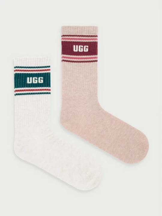 Obrázek produktu UGG ponožky dámské s bavlnou JEDLYN 2-pack béžová