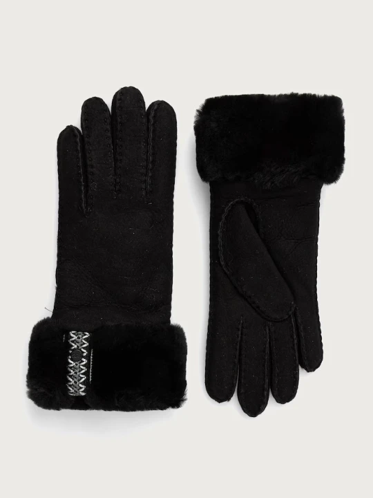 Obrázek produktu UGG rukavice dámské semišové černá