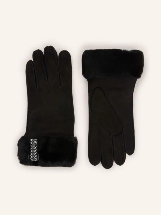 Obrázek produktu Ugg Rukavice Sheepskin Uggbraid S Funkcí Pro Dotykové Displeje černá