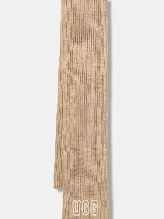 Obrázek produktu UGG Šátek z vlněné směsi UGG CHUNKY béžová
