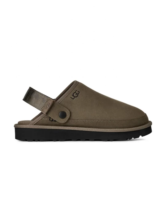 Obrázek produktu UGG Semišové pantofle UGG M Goldencoast Clog II Nubuck hnědá