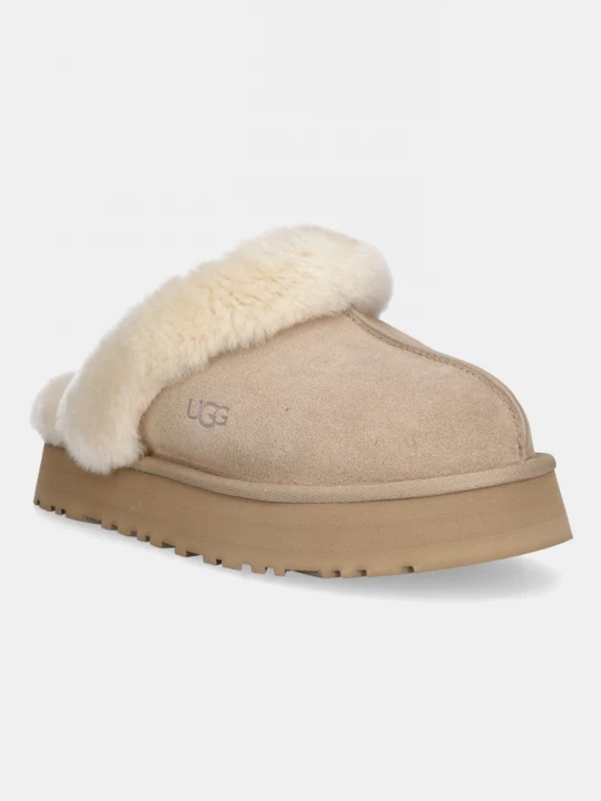 Obrázek produktu UGG Semišové papuče UGG Disquette béžová