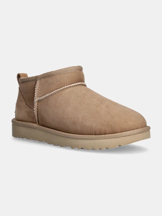 Obrázek produktu UGG Semišové sněhule UGG W Classic Ultra Mini béžová