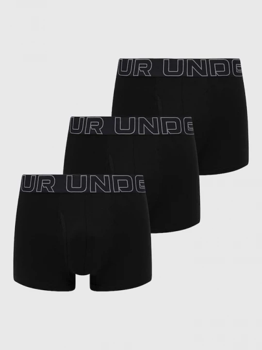 Obrázek produktu Under Armour boxerky pánské 83 Perf Cotton 3in 3-pack černá