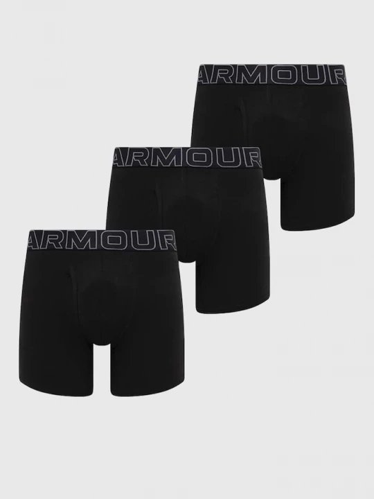 Obrázek produktu Under Armour boxerky pánské 93 Perf Cotton 6in 3-pack černá