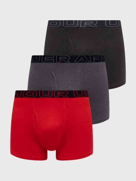 Obrázek produktu Under Armour boxerky pánské 93 Perf Cotton 6in 3-pack červená