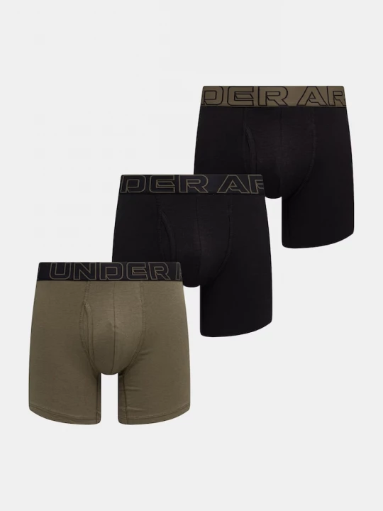 Obrázek produktu Under Armour boxerky pánské 93 Perf Cotton 6in 3-pack zelená