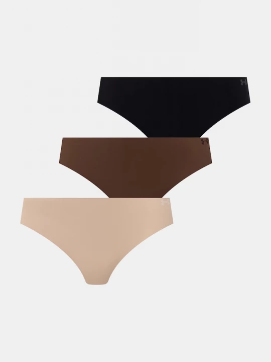 Obrázek produktu Under Armour kalhotky dámské 3-pack hnědá