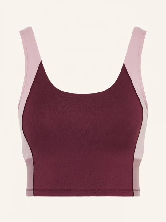 Obrázek produktu Under Armour Krátký Top Meridian tmavě červená / starorůžová