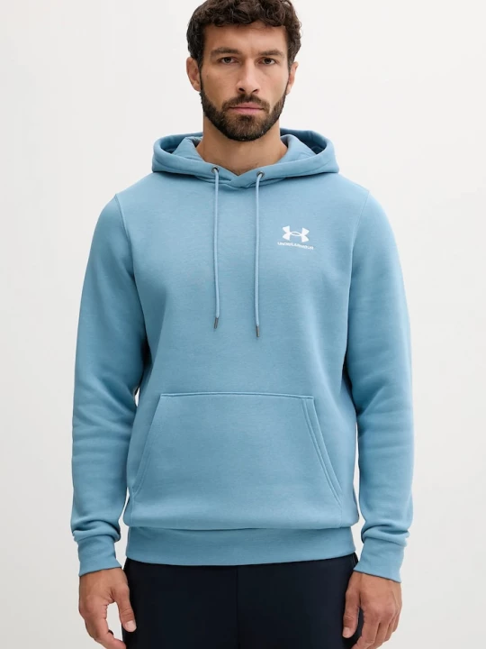 Obrázek produktu Under Armour mikina kapucí pánská bavlnou Essential Fleece modrá