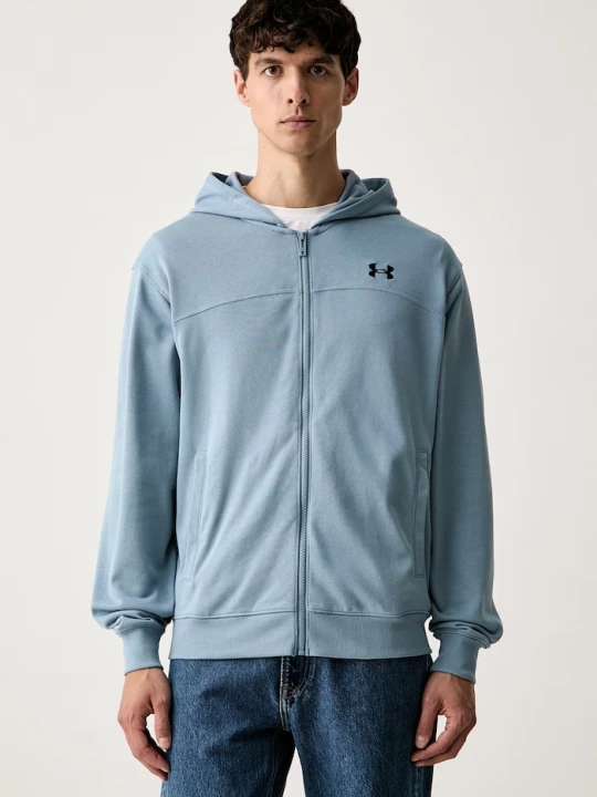 Obrázek produktu Under Armour mikina s kapucí pánská s bavlnou Rival modrá