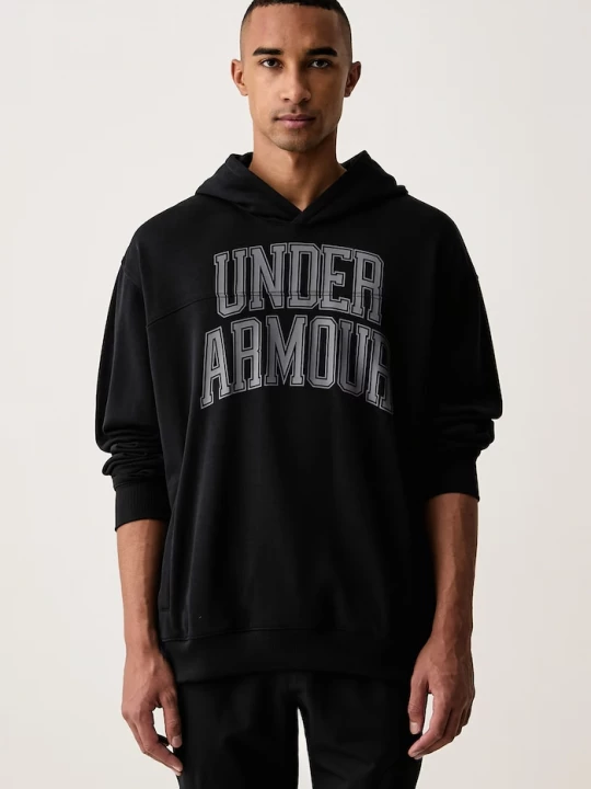 Obrázek produktu Under Armour mikina s kapucí pánská s bavlnou Rival námořnická modř