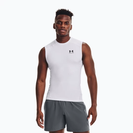 Obrázek produktu Under Armour pánské tréninkové tričko s dlouhým rukávem Ua HG Armour Comp LS white / black
