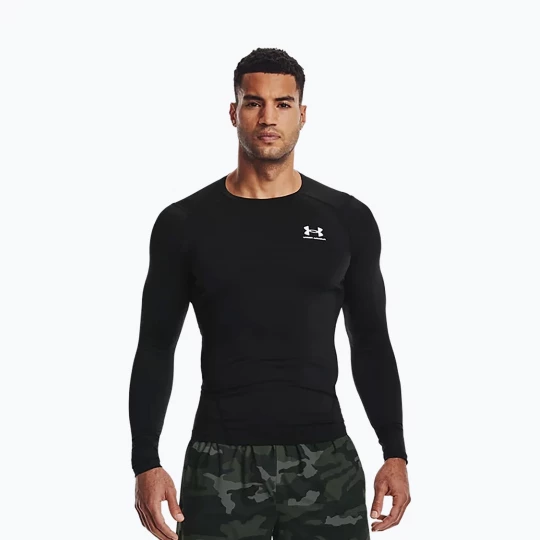 Obrázek produktu Under Armour pánské tričko s dlouhým rukávem Ua Hg Armour Comp LS black 1361524-001
