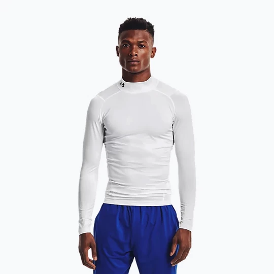 Obrázek produktu Under Armour pánské tričko s dlouhým rukávem Ua Hg Armour Comp Mock white 1369606-100