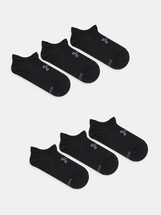 Obrázek produktu Under Armour Ponožky Under Armour Essential No Show 6-pack černá