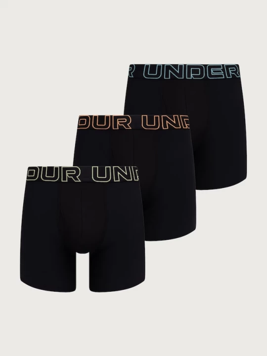 Obrázek produktu Under Armour přiléhavé boxerky pánské 3-pack černá