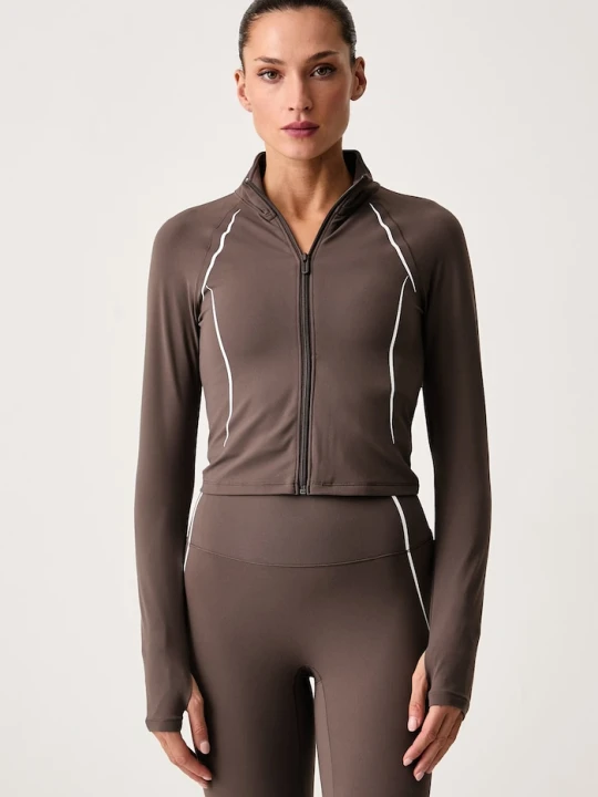 Obrázek produktu Under Armour rozepínací mikina dámská Meridian Contour hnědá