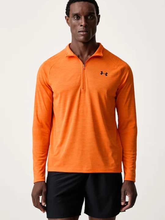 Obrázek produktu Under Armour rozepínací mikina pánská Tech Textured oranžová
