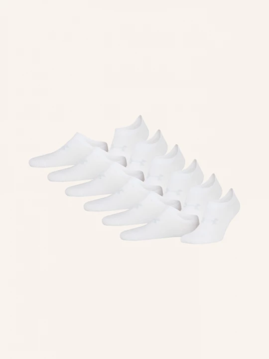 Obrázek produktu Under Armour Sneaker Ponožky Essential No Show, 6 Párů V Balení 100 white