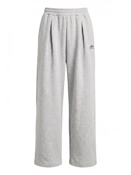 Obrázek produktu UNDER ARMOUR Sportovní kalhoty 'RIVAL VARSITY' světle šedá / tmavě zelená