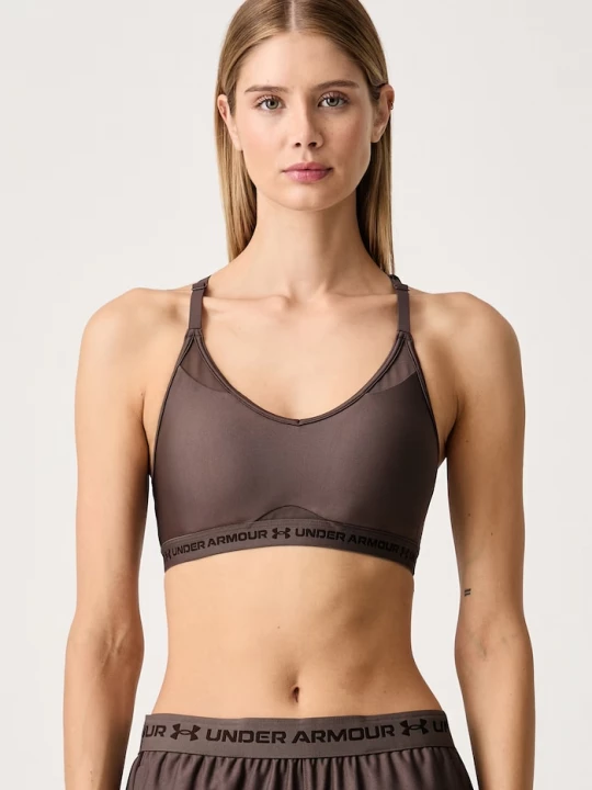 Obrázek produktu Under Armour sportovní podprsenka Crossback Low hnědá