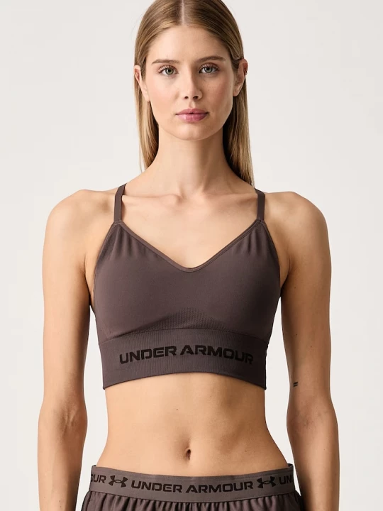 Obrázek produktu Under Armour sportovní podprsenka Vanish Seamless hnědá
