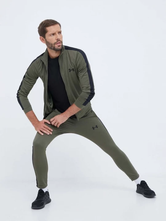 Obrázek produktu Under Armour teplákový set pánský Knit Track Suit zelená