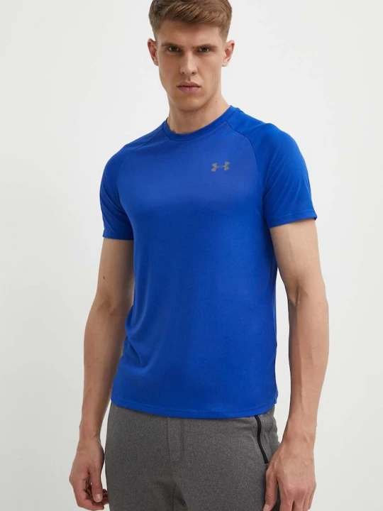 Obrázek produktu Under Armour trénikové tričko pánské Tech SS Tee 2.0 fialová