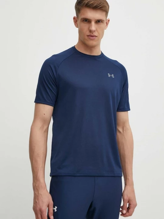 Obrázek produktu Under Armour trénikové tričko pánské Tech SS Tee 2.0 námořnická modř