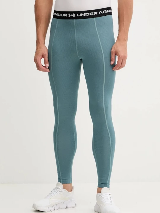 Obrázek produktu Under Armour Tréninkové legíny Under Armour Cold Weather Grid tyrkysová