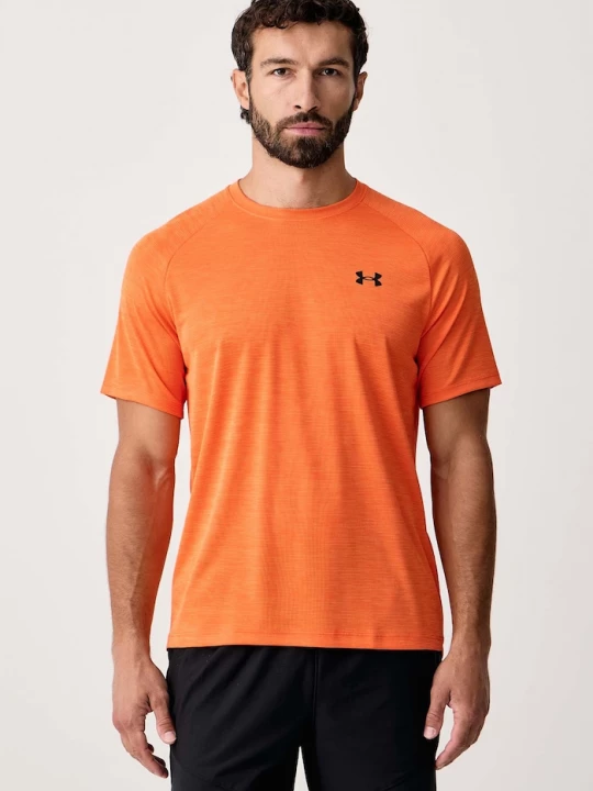 Obrázek produktu Under Armour tréninkové tričko pánské Tech Textured oranžová