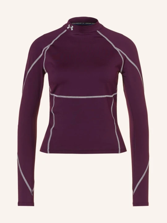 Obrázek produktu Under Armour Tričko S Dlouhým Rukávem Ua Coldgear Elite Mock fialová / bílá