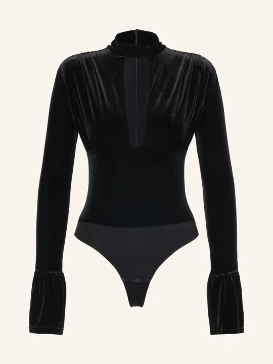 Obrázek produktu Undress Code String Body Noir Whisper S Výřezem černá