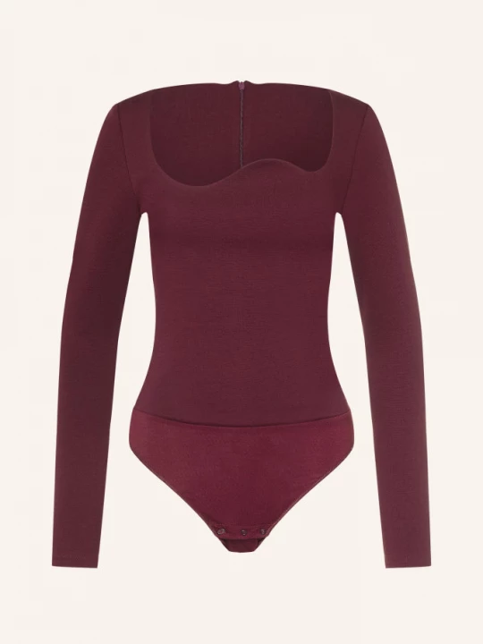 Obrázek produktu Undress Code Stringové Body Mademoiselle tmavě červená