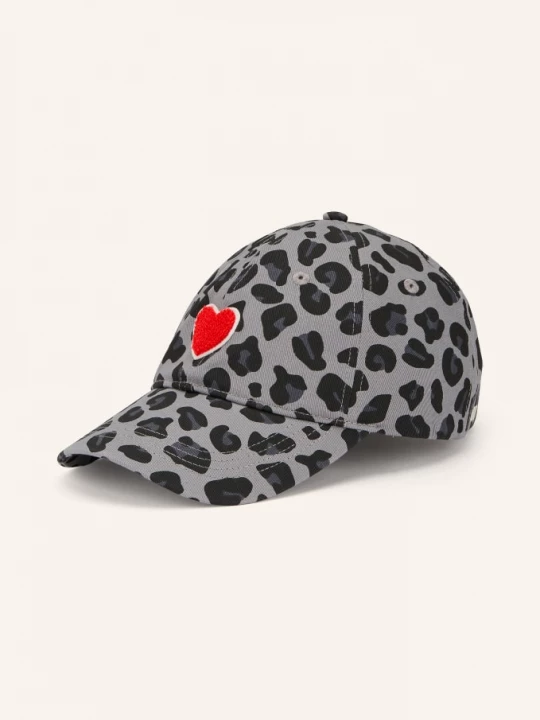 Obrázek produktu Unio Čepice Kobe Heart šedá / tmavě šedá / červená
