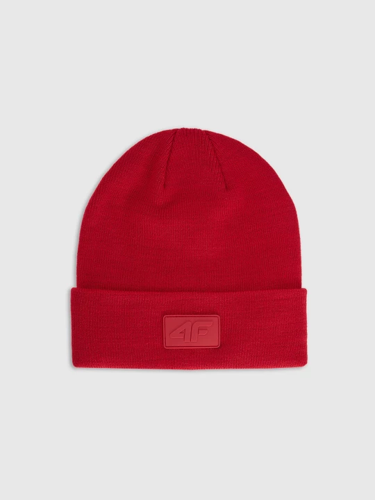 Obrázek produktu Unisex beanie čepice - červená 4F