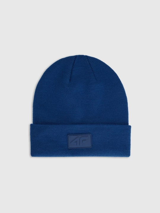 Obrázek produktu Unisex beanie čepice - tmavě modrá 4F