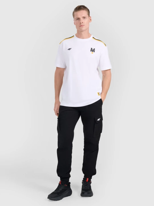 Obrázek produktu Unisex casual cargo kalhoty 4F x Drift Masters - černé