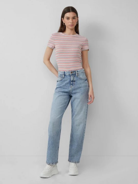 Obrázek produktu Unisex džíny / Loose Fit / Mid Rise / Straight leg / velikosti v PALCÍCH QS modrá
