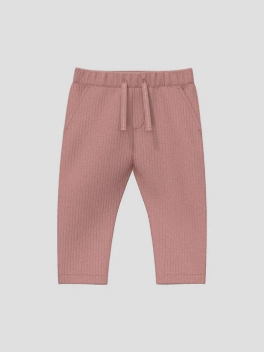Obrázek produktu Unisex joggingové kalhoty z měkkého manšestru s.Oliver růžová