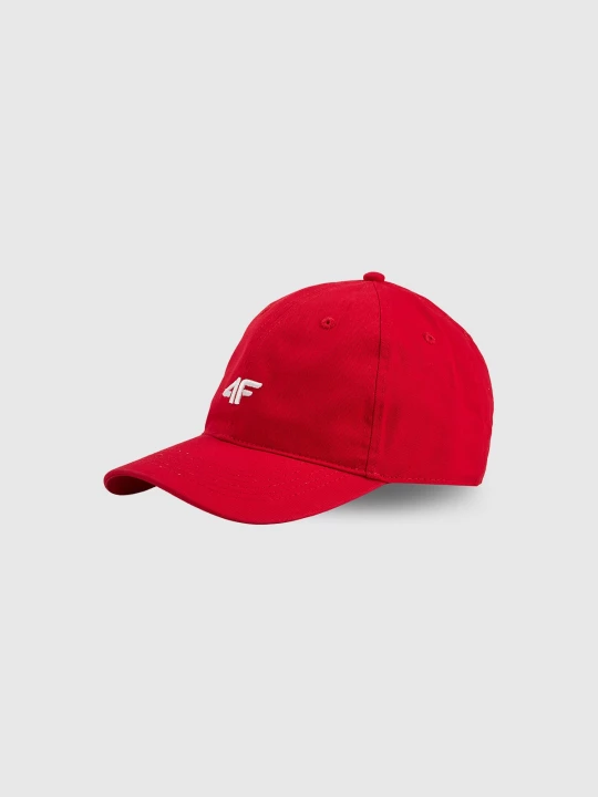 Obrázek produktu Unisex kšiltovka strapback - červená 4F