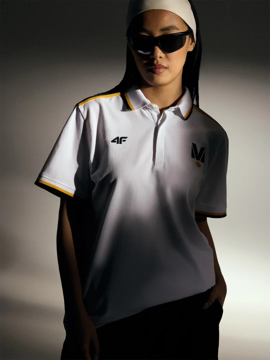 Obrázek produktu Unisex polo tričko 4F x Drift Masters - bílé