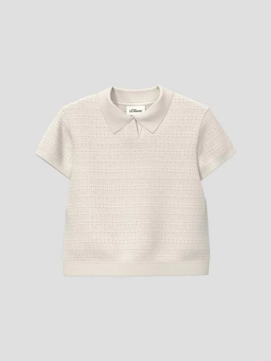 Obrázek produktu Unisex polokošile s.Oliver krémová