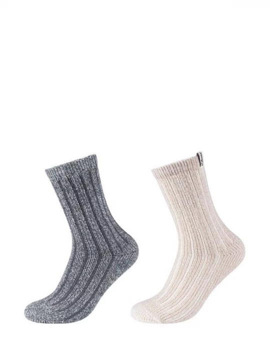 Obrázek produktu Unisex ponožky, 2 páry v balení s.Oliver hnědá