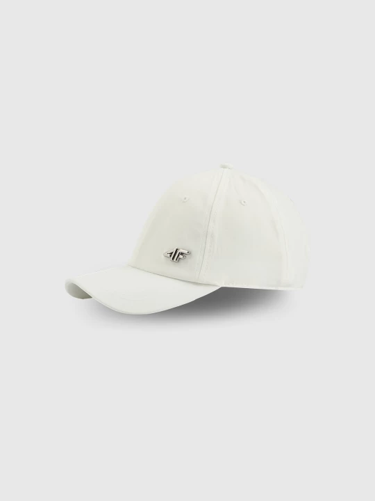 Obrázek produktu Unisex strapback kšiltovka - bílá 4F